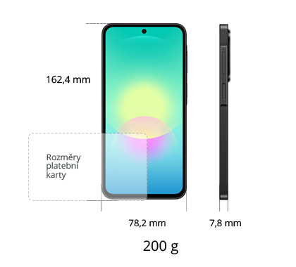 Samsung Galaxy A27 5G 128GB, černá