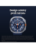 Hodinky Samsung Galaxy Watch Ultra 2025, modrá
