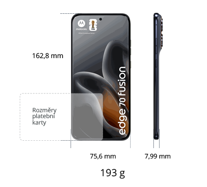 Motorola Edge 70 Fusion 5G 256GB, zelená