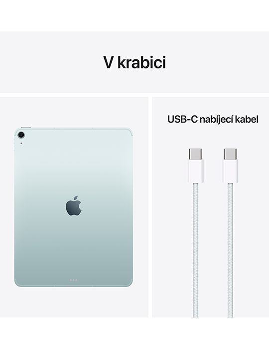 iPad Air 13 256GB Wi-Fi+Cellular (2026), modrá