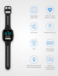 Hodinky Lamax WatchY4 Plus, černá