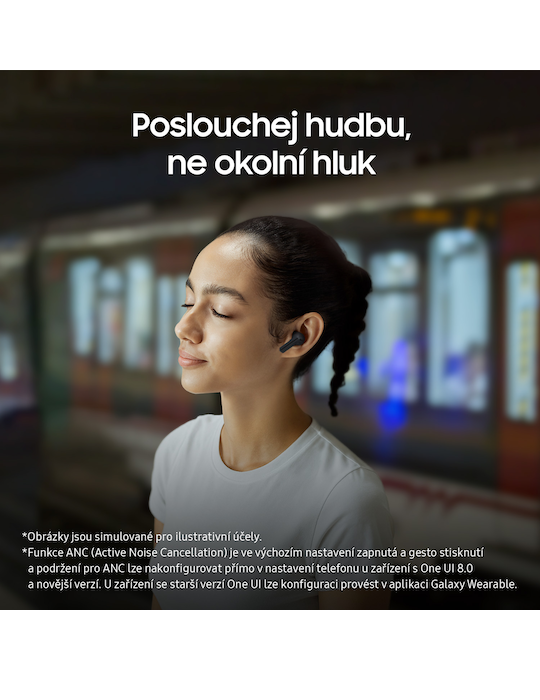 Sluchátka Samsung Galaxy Buds3 FE, šedá