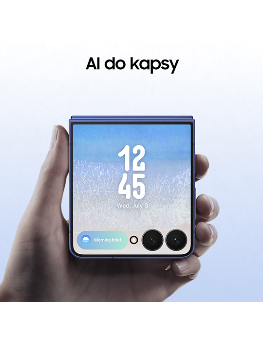 Samsung Galaxy Z Flip7 5G 256GB, modrá