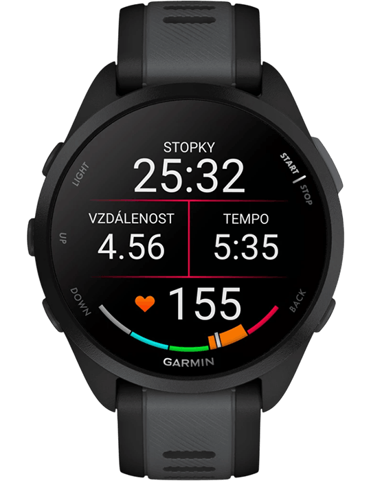 Hodinky Garmin Forerunner 165, černá