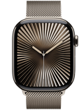 Apple Watch Series 10 GPS + Cellular 42mm přírodně titanové pouzdro, přírodní titan - Milánský tah