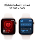 Apple Watch Series 10 GPS + Cellular 42mm, růžově zlatá - světle ruměný sp. ř. S/M