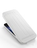 Sklo Epico Hero+ 3D DF iPhone 17 Pro/18 Pro Ultra-široké krytí s jednokrokovým aplikátorem proti prachu, čirá