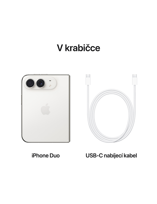 iPhone Duo 5G 1TB, nebesky bílá