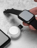Nabíječka FIXED Orb pro Apple Watch s rychlonabíjením, bílá