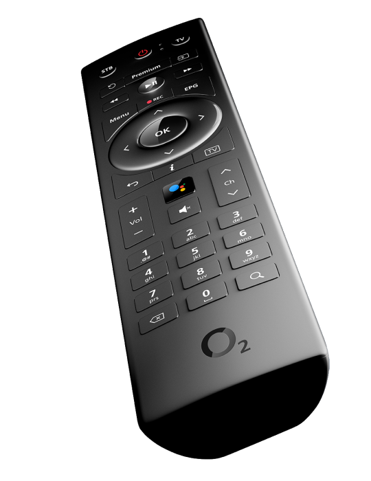 Bluetooth podsvícený dálkový ovladač k Oneplay Boxu, černá