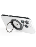 Držák na mobil Epico Magnetic Ring MagSafe, šedá