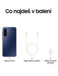 Samsung Galaxy A17 5G 128GB, modrá