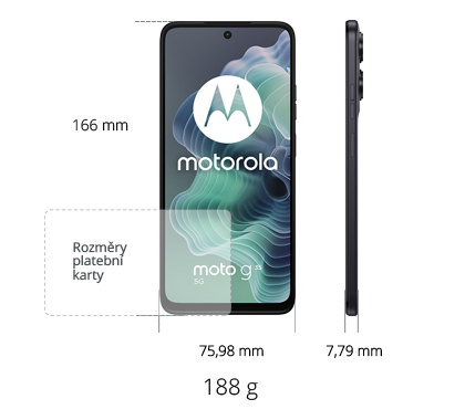 Motorola Moto G35 5G 256GB, černá