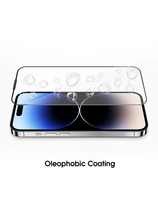 Sklo 4D FG iPhone 18 Pro, čirá