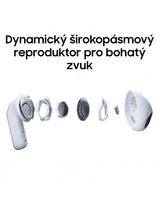 Sluchátka Samsung Galaxy Buds4, černá