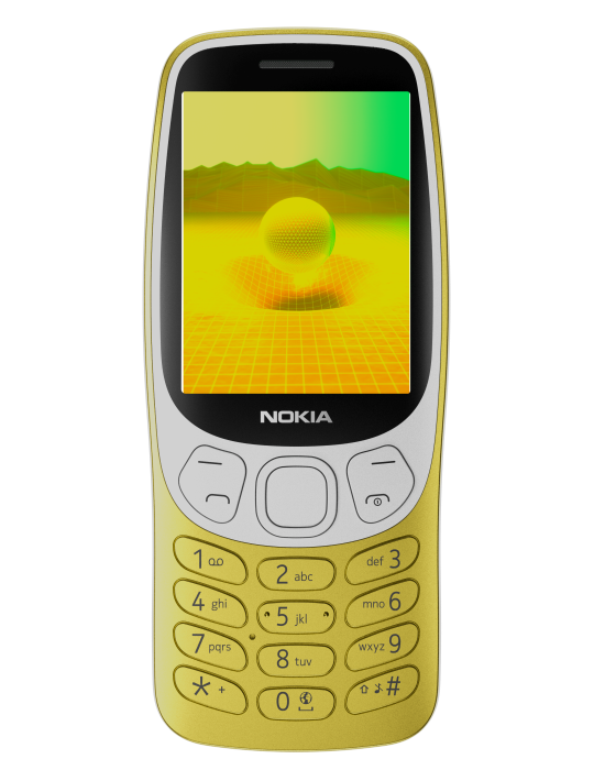 Nokia 3210 4G, zlatá