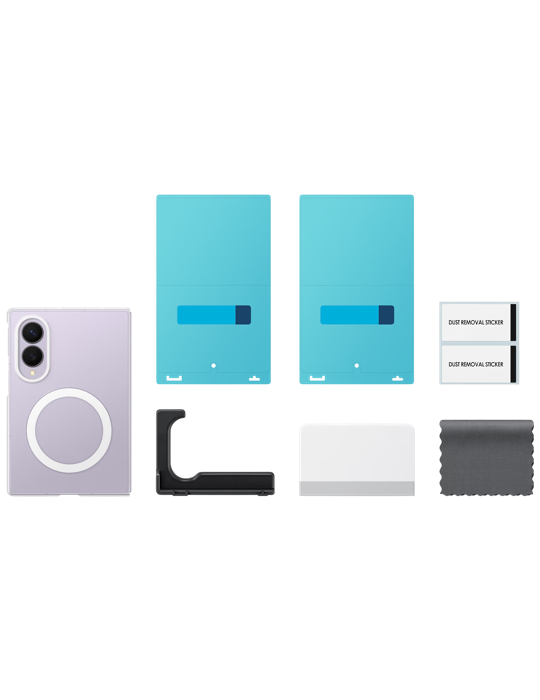Kryt s magnetickým úchytem pro Samsung Galaxy Z Fold 8, čirá