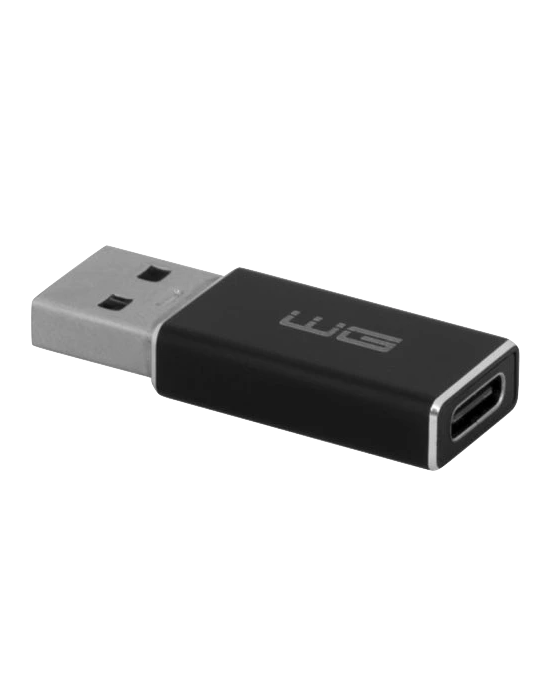 Redukce WG USB-A(M) / USB-C(F), černá