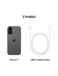 iPhone 17 5G 512GB, černá