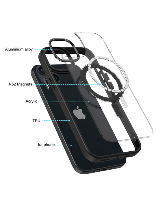 Kryt Iron Eye Magnet Apple iPhone 15 Plus, bílá