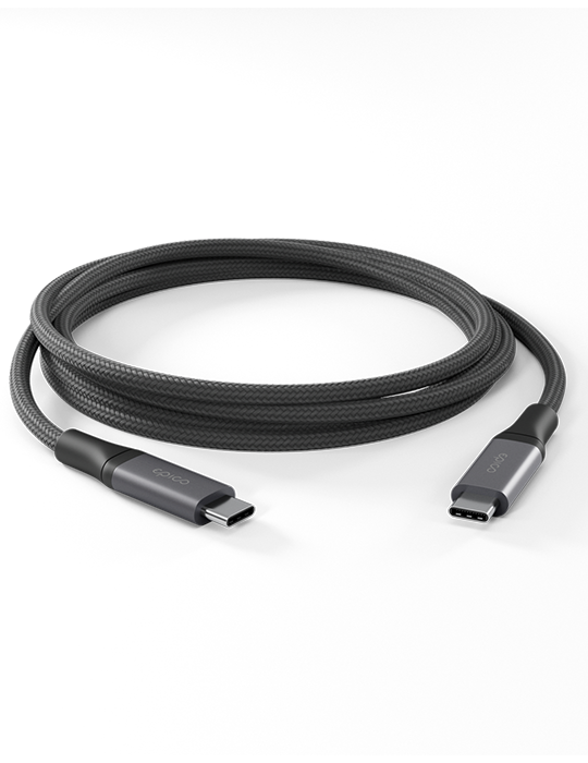 Kabel UltraLink 240W 1.5m USB-C, černá
