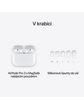 Sluchátka Apple AirPods Pro 3, bílá