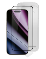 Epico 3D ochranné sklo DF iPhone 17 Pro/18 Pro s aplikátorem proti prachu, čirá