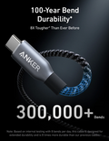 Nabíječka do sítě Anker 140W, 3xUSB-C, 1xUSB, šedá