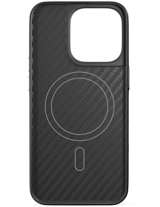 Kryt O2 Aramid iPhone 16 Pro Max, černá