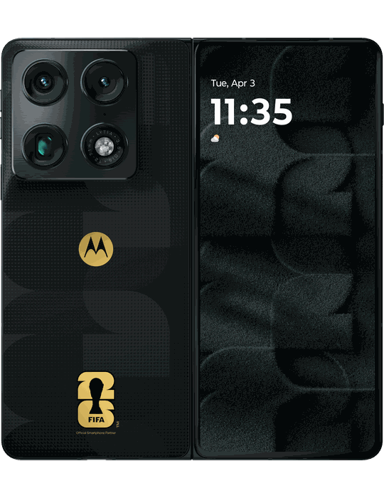 Motorola Razr Fold part of FIFA World Cup 26™ Edition, černá
