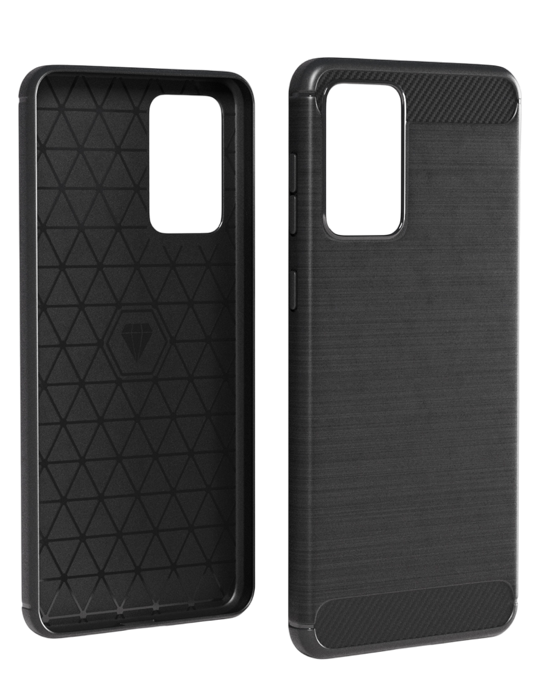 Kryt Carbon Samsung Galaxy A36/A56, černá