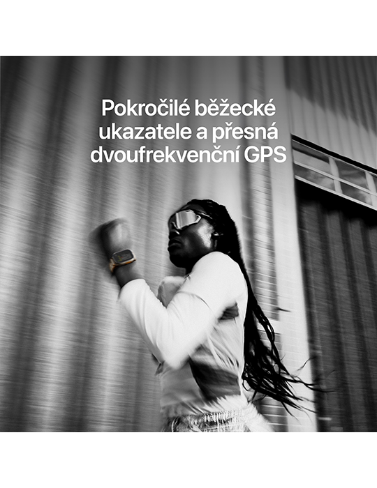 Apple Watch Ultra 4 GPS + Cellular 49mm, Titan přírodní/poušt. oranž. alpský S