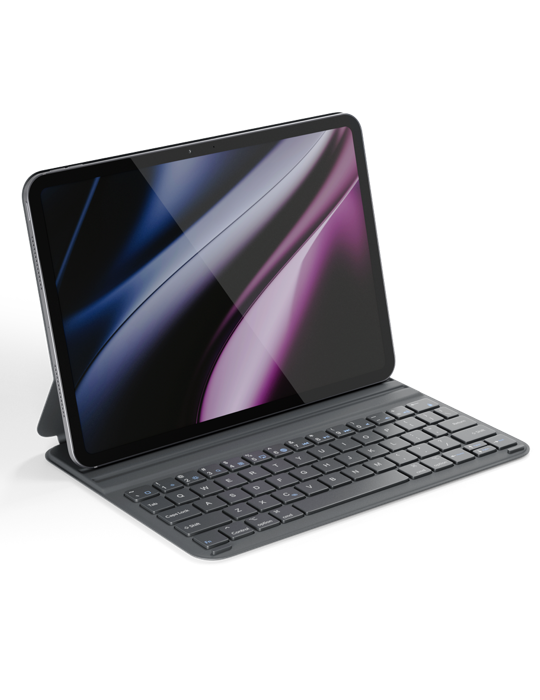 Epico UltraBoard plochá klávesnice s pouzdrem EK20 iPad Pro 11" (1.-4. gen)/Air 10,9" (A14-M1)/Air 11" (M2-M4) - CZ - šedá (O2), šedá