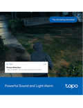 Venkovní otočná bezpečnostní Wi-Fi kamera Tapo C560WS, bílá
