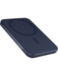 Hliníková bezdrátová powerbanka Slim Qi2 5000mAh Mag+ EM51, modrá