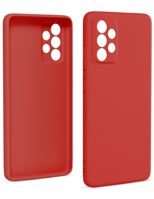 Kryt Silk Matt Samsung Galaxy A56, červená