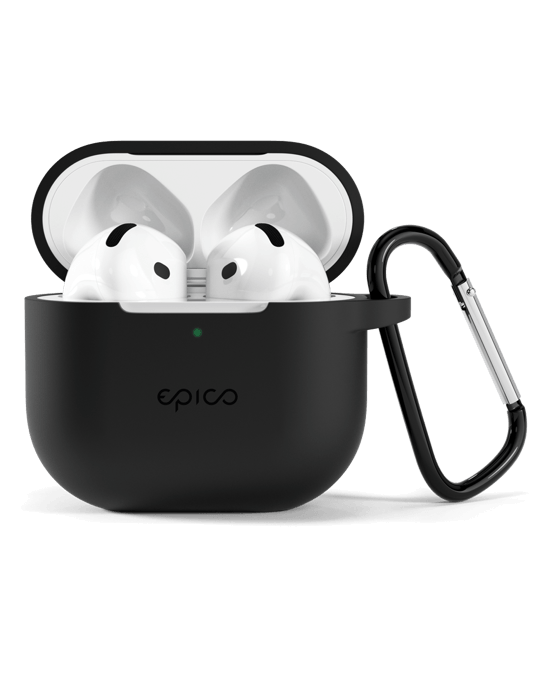 Pouzdro silikonové outdoorové pro AirPods 4/4 s ANC, černá