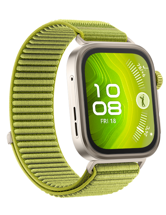 Hodinky Huawei Watch Fit 4 Pro, zelená