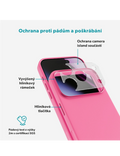 Kryt Epico Silicone Pro Mag+ iPhone 17 Pro/18 Pro, růžová