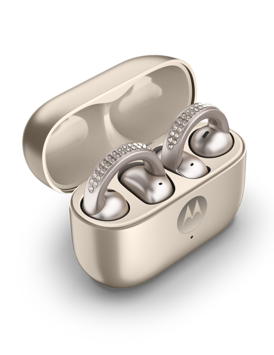 Sluchátka Motorola Moto Buds Loop Swarovski®, crystal