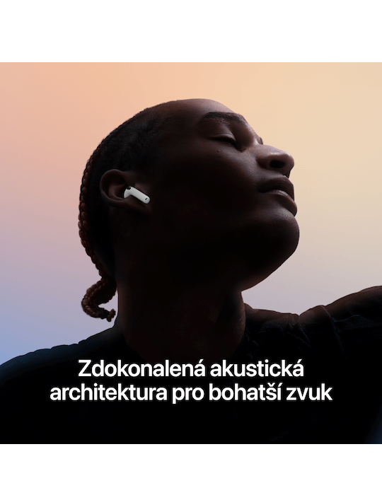 Sluchátka Apple AirPods 5 s bezdrátovým nabíjecím pouzdrem, bílá