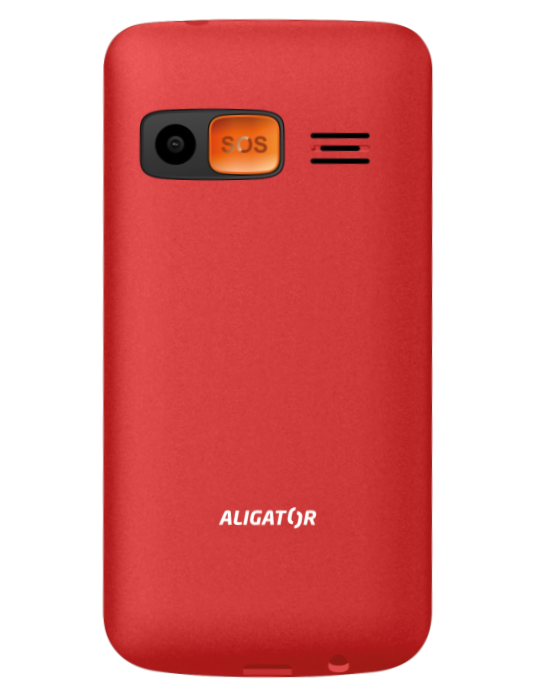 Aligátor A910 Senior 4G, červená