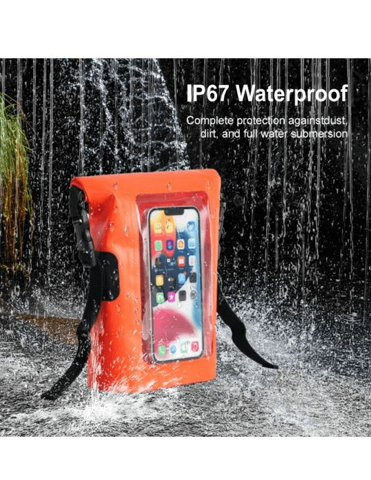 SWISSTEN Waterproof vodotěsné pouzdro 2 l, oranžová