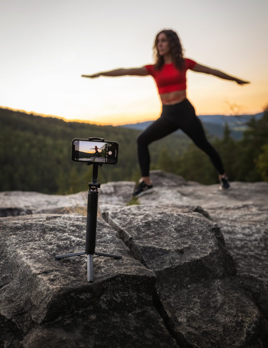 Selfie tyč FIXED Snap XL bezdrátová, černá