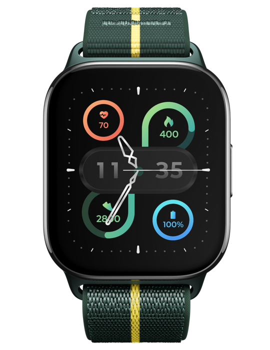 Hodinky Motorola Moto Watch Fit, zelená