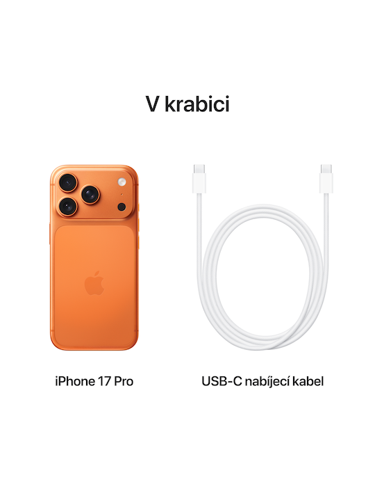 iPhone 17 Pro 5G 256GB, kosmicky oranžová