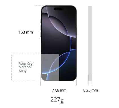 iPhone 16 Pro Max 256GB 5G, přírodní titan