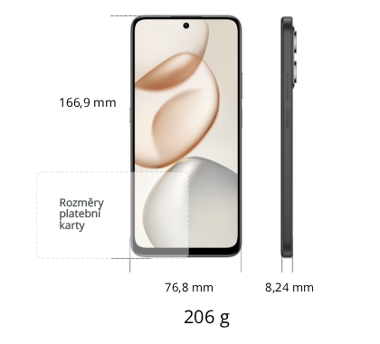 Honor 400 Smart 5G 128GB, stříbrná