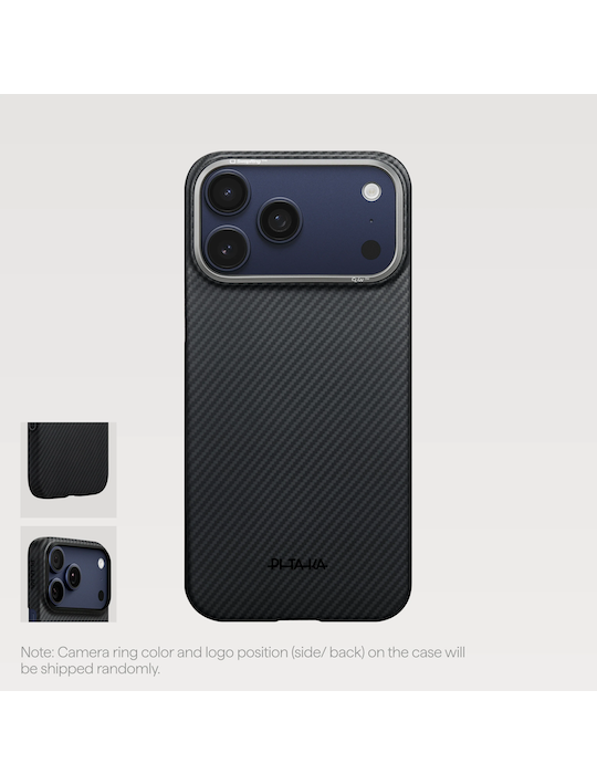 Kryt iPhone 17 Pro US Black Grey, černá