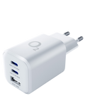 O2 nabíječka 65W 2× USB-C + USB-A, bílá